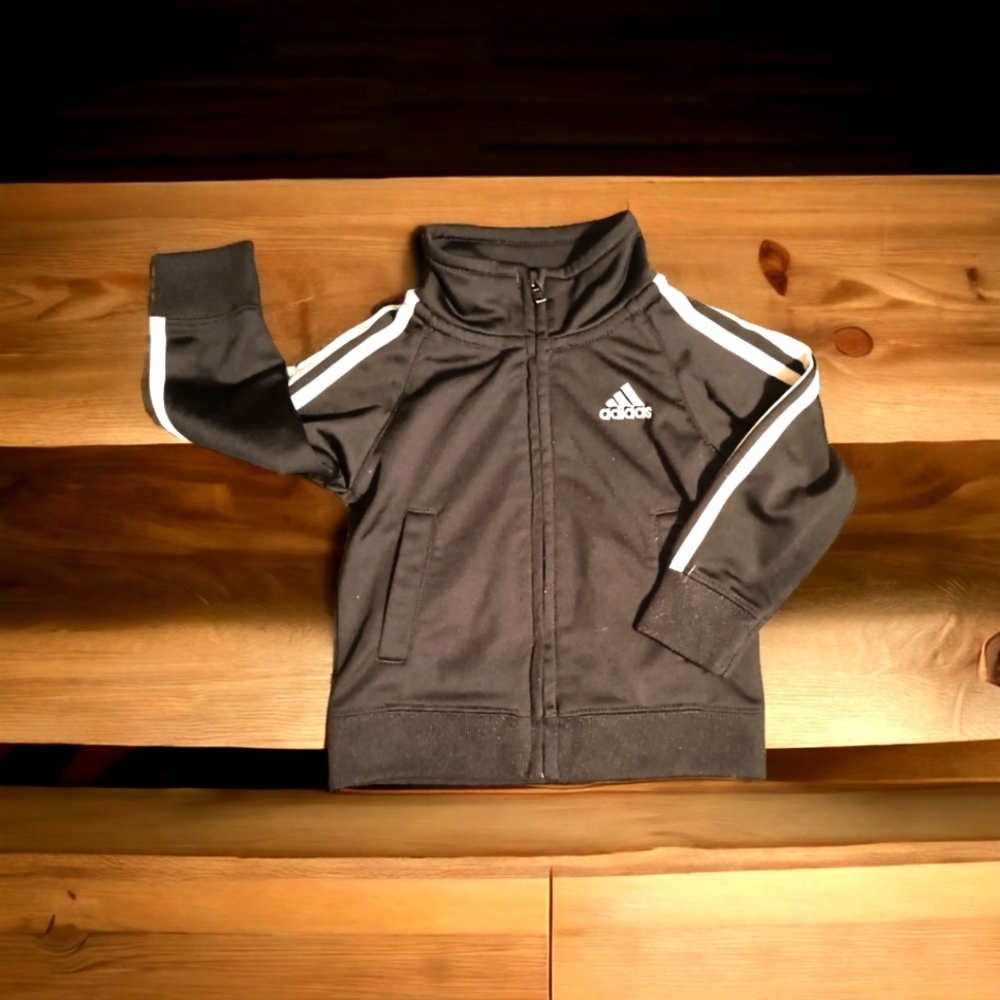 Adidas Infant Zip Up Jacket sz 12 mth